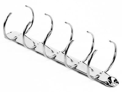5 rings binder mechanism, 240mm total length