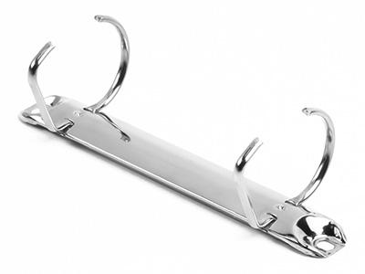2 rings binder mechanism, D ring,123mm total length
