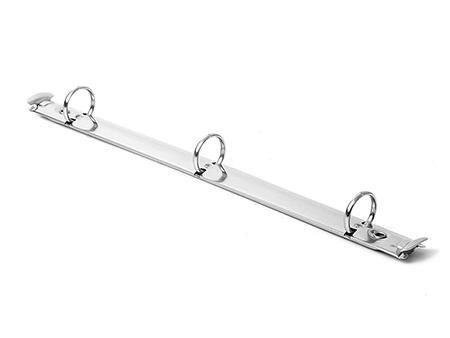 3 Rings, round ring binder mechanism with inclined booster